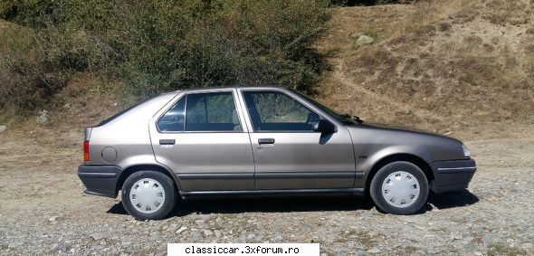 Renault 19 Bellevue - Jantele de tabla pe 13 cu capace originale - Prezentare masini