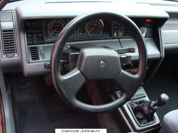 Renault 21 GTS Symphonie 1991 - si dupa ce a ajuns la mine, a doua zi - Prezentare masini