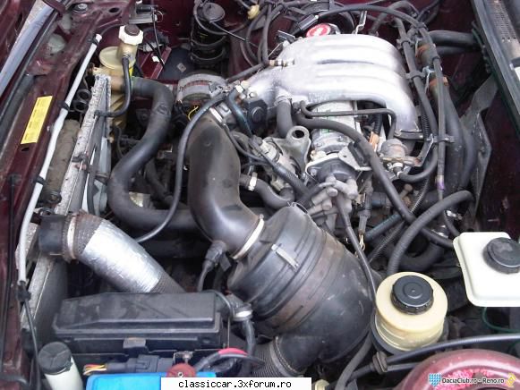Renault 21 GTS Symphonie 1991 - compartimentul motor, asa cum l-am gasit cand am - Prezentare masini
