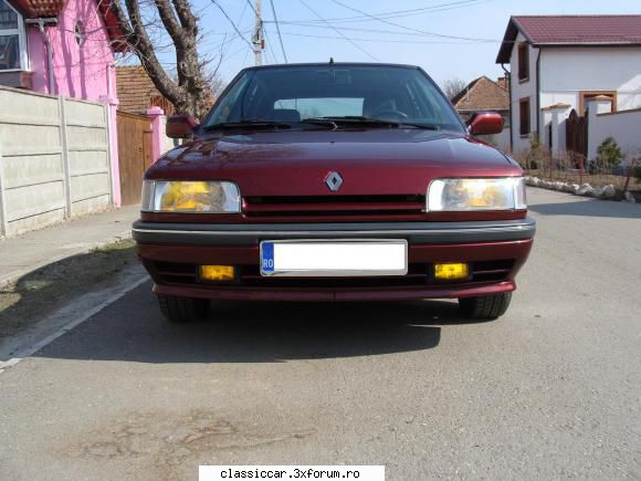 Renault 21 GTS Symphonie 1991 - una din primele imbunatatiri a fost montarea - Prezentare masini