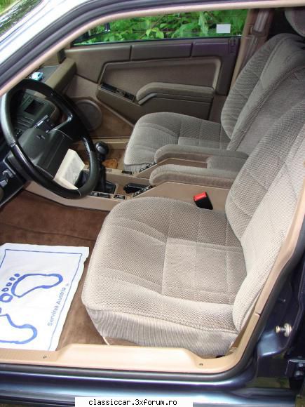 Renault 25 Turbo-DX 1990 - va invit sa pasim in interior acum :) - Prezentare masini