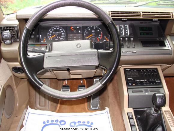 Renault 25 Turbo-DX 1990 - privelistea pe care o savureaza de fiecare data - Prezentare masini