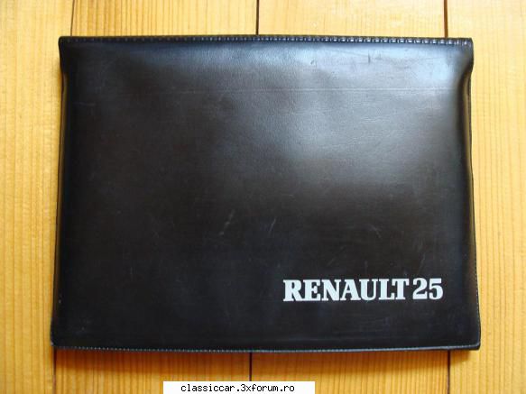 Renault 25 Turbo-DX 1990 - actele originale - Prezentare masini