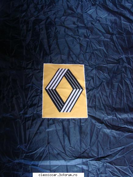 Renault 25 Turbo-DX 1990 - detaliu al emblemei Renault - Prezentare masini