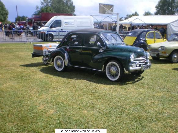 Renault 4CV/Dauphine/R8/R10 cu motoare in spate - R 4CV semidecapotabil - File de istorie