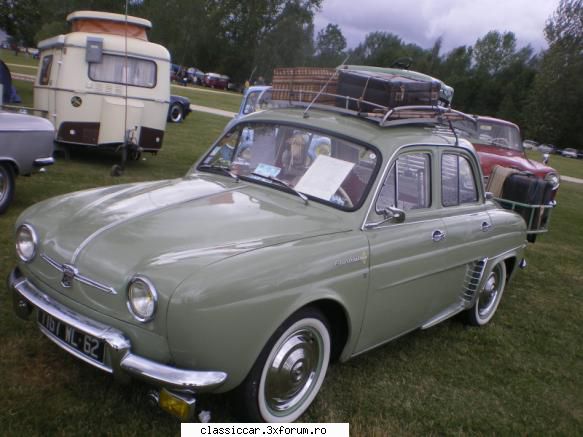 Renault 4CV/Dauphine/R8/R10 cu motoare in spate - Dauphine timpuriu (cum are si elijah) - File de istorie