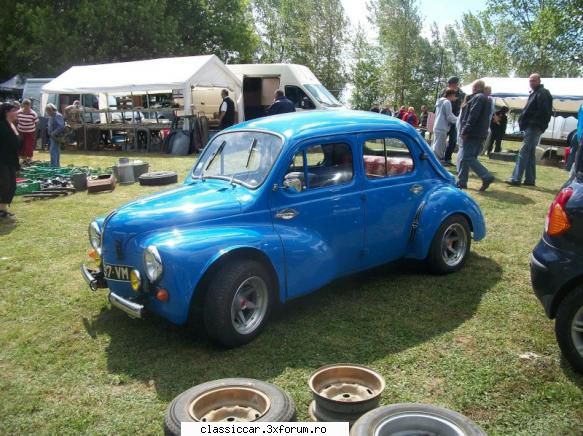Renault 4CV/Dauphine/R8/R10 cu motoare in spate - Un 4CV mai tunarit - File de istorie