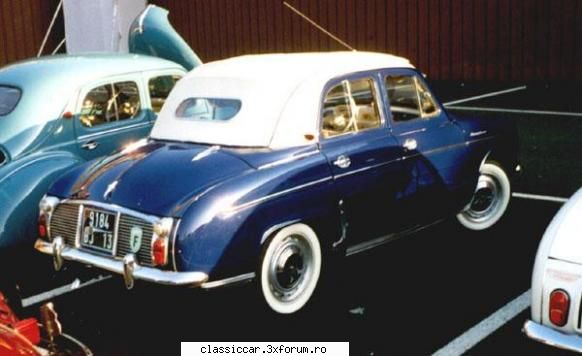 Renault 4CV/Dauphine/R8/R10 cu motoare in spate - Am neglijat topicul asta! Sa incep cu - File de istorie