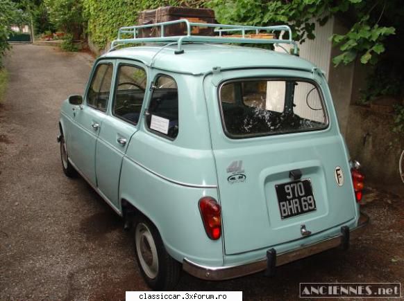 Renault 4L - 1969 - Quatrelle - Aici se vede mai bine sistemul de prindere! - Prezentare masini