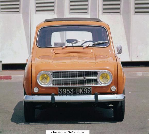 Renault 4L - 1969 - Quatrelle - Cred ca o voi face portocalie, ca-i cea mai faina - Prezentare masini