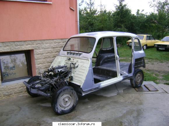 Renault 4L - 1969 - Quatrelle - A mea are deja un aspect de Rat-rod autentic, mai - Prezentare masini