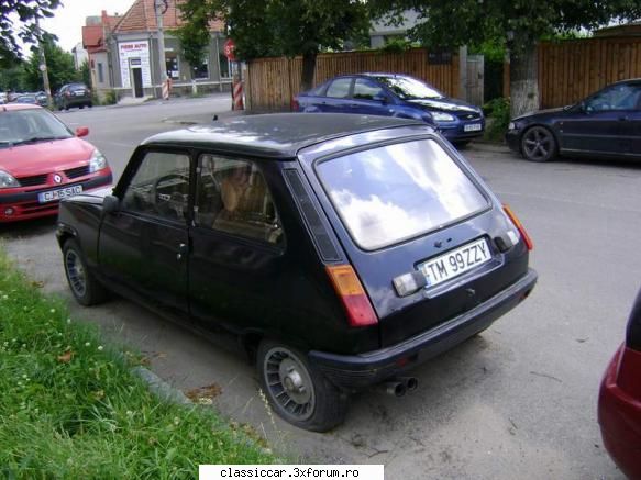 Renault 5 Alpine Turbo - Motor de 1397 cmc... si 110 CP - Am vazut prin Cluj-Napoca