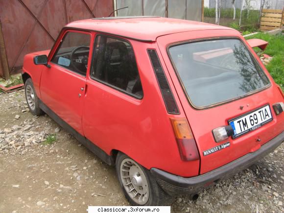 Renault 5 Alpine phase 1 din 1979 - mirel vicaru - Prezentare masini