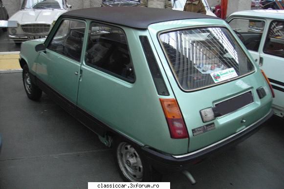 Renault 5 TS 1, - Se pare ca pe vremuri culoarea de fabrica a fost - Prezentare masini