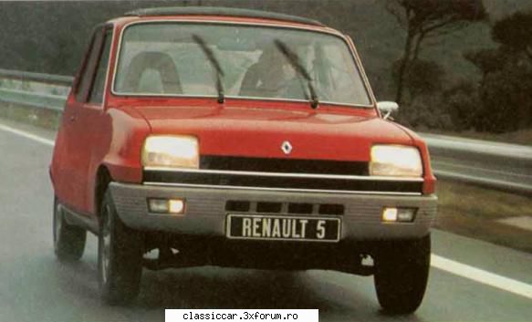 Renault 5 TS 1, - Pe la urma tot ma gandeam si nu-i pun bara fata - Prezentare masini