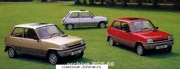 Renault 5 TS 1, - Misu de Cluj - Prezentare masini