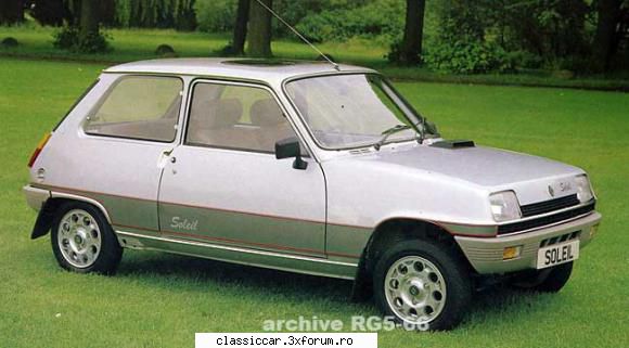 Renault 5 TS 1, - Misu de Cluj - Prezentare masini