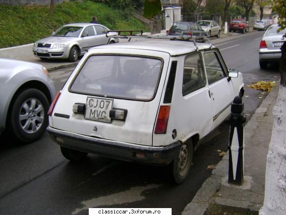 Renault 5 alpine - Cand eram prin clasele de gimnaziu, visul meu era - Am vazut prin Cluj-Napoca