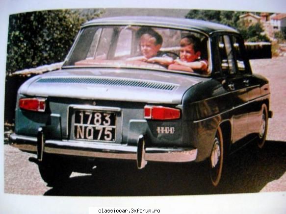 Renault 8, 1964 - R8 Major 1100 ... cred ca seamana cu masina ta - Prezentare masini