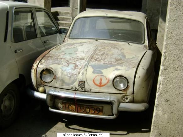 Renault Dauphine Gordini - Am fost pana acolo sa fac cateva poze - Rust In Peace