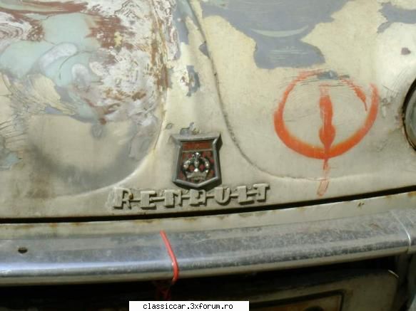 Renault Dauphine Gordini - Misu de Cluj - Rust In Peace