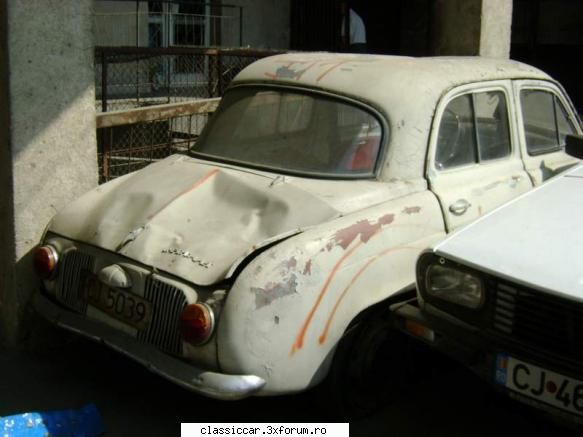 Renault Dauphine Gordini - Pacat de masinuta asta, ca deja sunt foarte - Rust In Peace