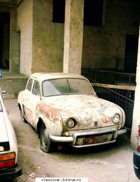 Renault Dauphine Gordini - Interesanta masinuta! In curand vor ramane doar - Rust In Peace