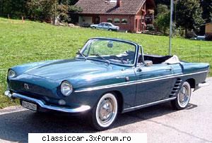 Renault Floride/Caravelle - Iata versiunea decapotabila a lui Renault - File de istorie