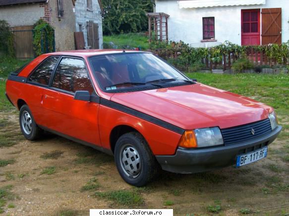 Renault Fuego - Au existat 3 serii de fabricatie: Intre era prima - File de istorie
