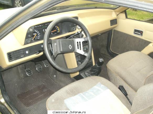 Renault Fuego - Si avea bordul asa - File de istorie