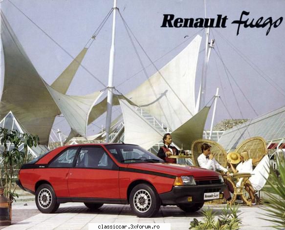 Renault Fuego - Apoi intre 1984 si 1986 s-o facut seria 2, care - File de istorie
