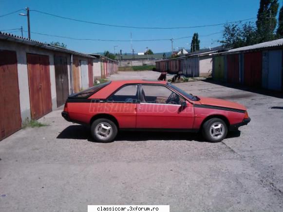 Renault Fuego GTS - 1981 - Inca o perla. Tabla buna, fara rugina, interior - Prezentare masini