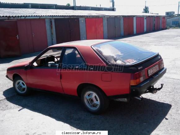 Renault Fuego GTS - 1981 - Este inscrisa in Ungaria, dar aici nu o inscriu - Prezentare masini
