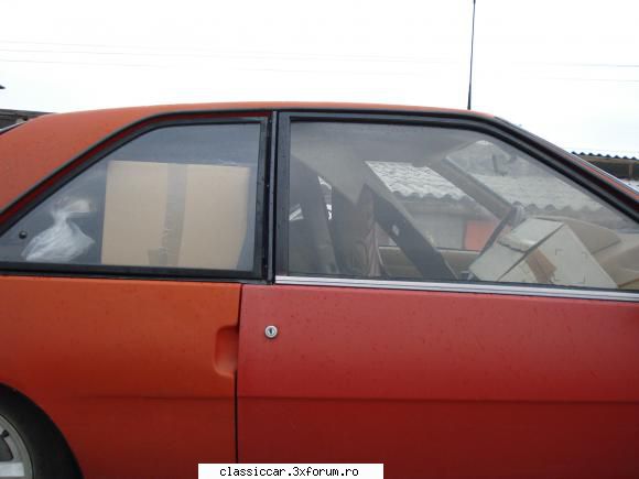 Renault Fuego GTS - 1981 - interiorul idem full cu organe de la alt� donoare - Prezentare masini