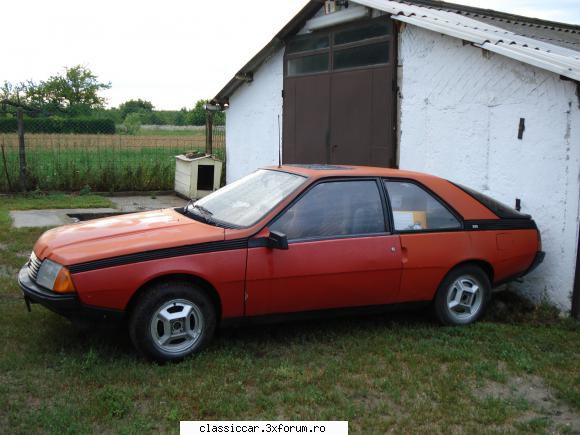 Renault Fuego GTS - 1981 - repaos temporar - Prezentare masini