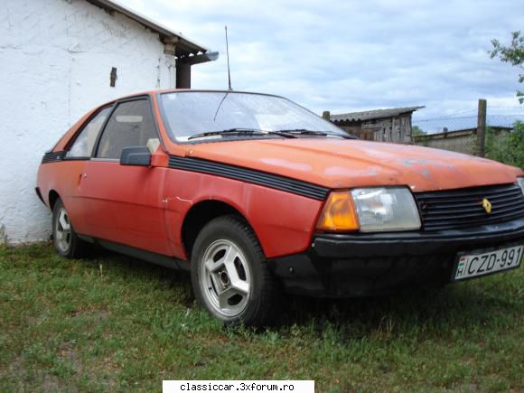 Renault Fuego GTS - 1981 - astept�nd plecarea spre noua patrie - Prezentare masini