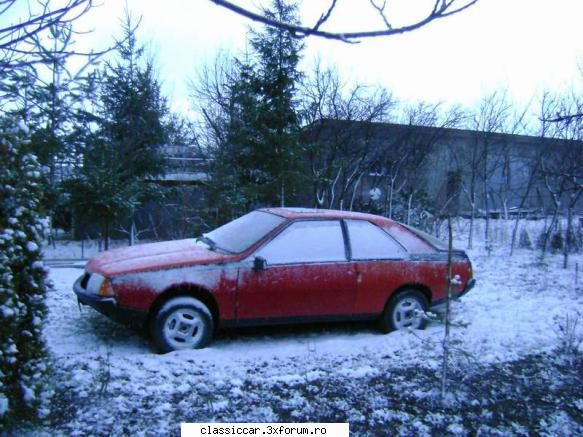 Renault Fuego GTS - 1981 - Ieri am scos-o si pe asta de sub sopron, ca sa-i - Prezentare masini