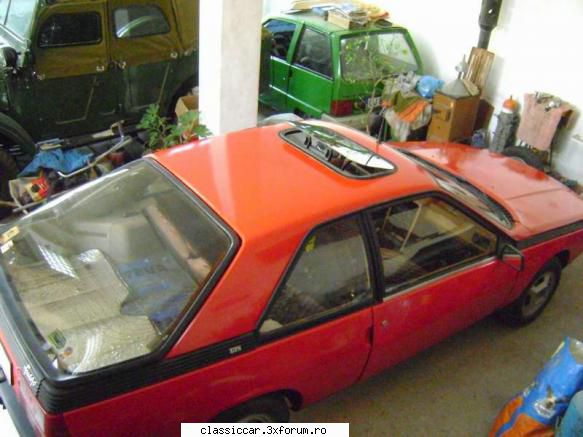Renault Fuego GTS - 1981 - Deocamdata se odihneste in atelier. Mai incolo - Prezentare masini