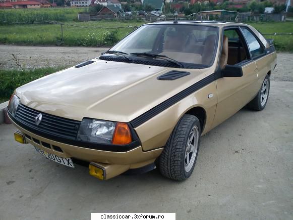 Renault Fuego GTX - Mai rar vezi un Fuego in asa stare! Nu o vinde? - Am vazut prin Romania