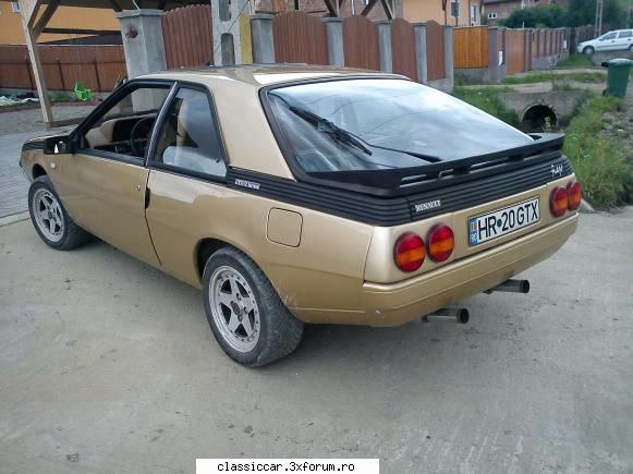Renault Fuego GTX - fari - Am vazut prin Romania