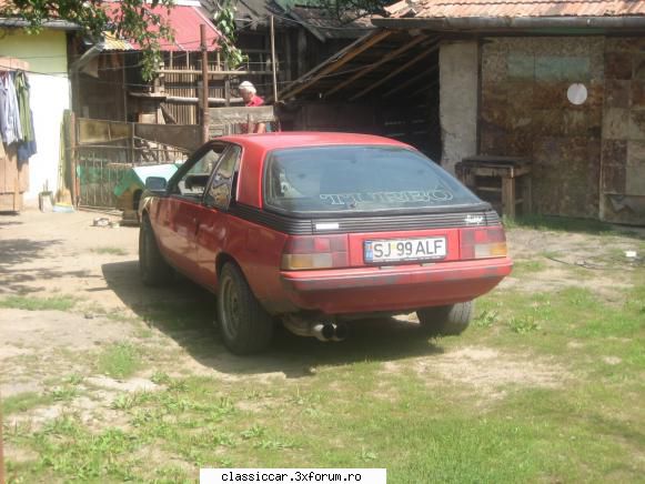 Renault Fuego Turbo 1984 - Goronash - Prezentare masini