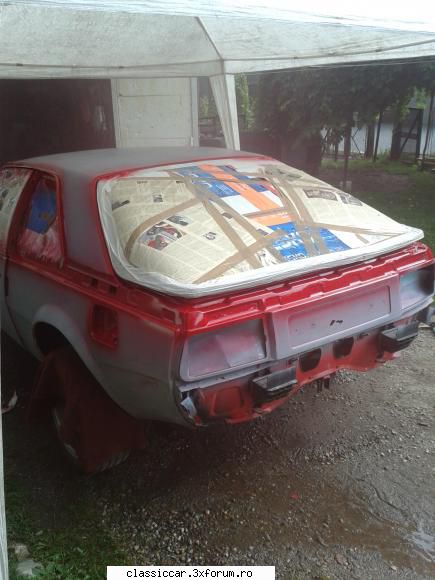 Renault Fuego Turbo 1984 - Dupa ce am dat cu spritkit,a urmat o finisare cu - Prezentare masini