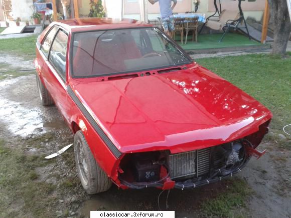 Renault Fuego Turbo 1984 - Dupa ce a stat o zi la uscat,a urmat dupa sa - Prezentare masini