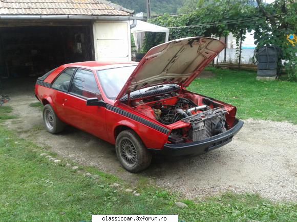 Renault Fuego Turbo 1984 - Masina arata momentan asa,mai sunt cateva lucruri - Prezentare masini