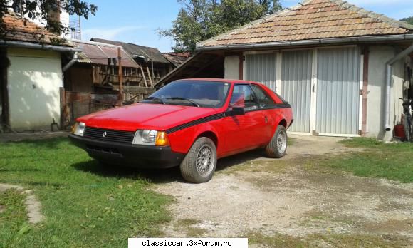 Renault Fuego Turbo 1984 - Revin cu ceva poze,am aruncat chestiile alea din - Prezentare masini