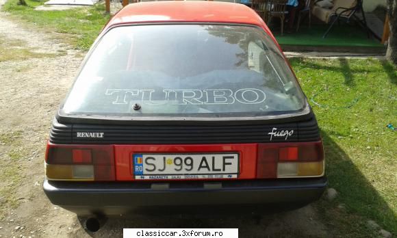 Renault Fuego Turbo 1984 - Mai ramane sa cumpar lac pentru stopurile din - Prezentare masini
