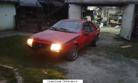Renault Fuego Turbo 1984 - Luminile functioneaza ok :) - Prezentare masini