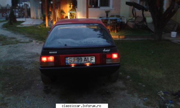 Renault Fuego Turbo 1984 - La fel si pe spate,doar cu becurile de marsarier - Prezentare masini