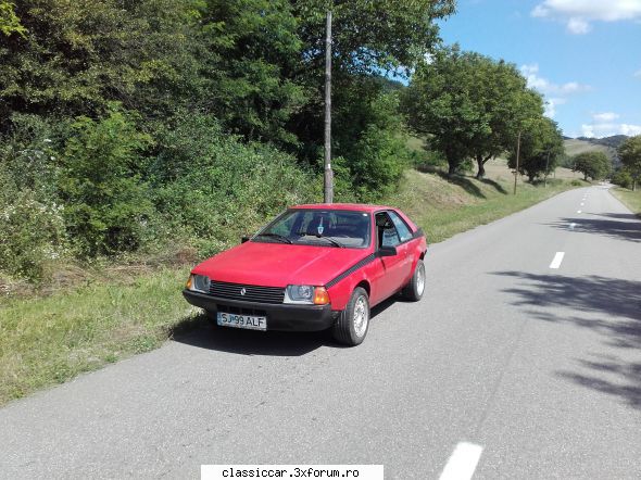 Renault Fuego Turbo 1984 - Finalizarea operatiunii cu un test-drive - Prezentare masini