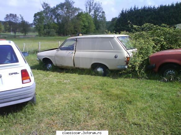 Renault R12 / R15 / R17 si versiunile lor - R12 Societe, cu 3 usi! - File de istorie